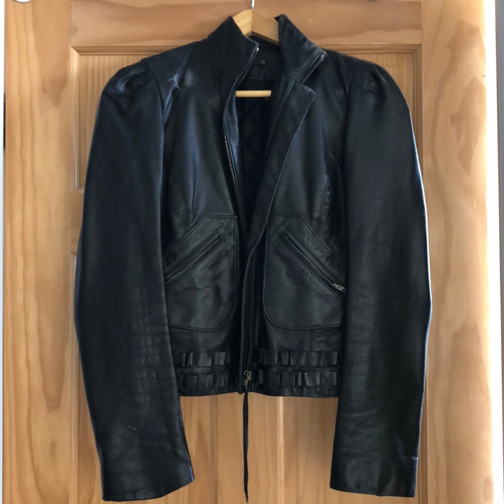 Phillip Lim 3.1 Development Black Leather Jacket